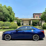 metallic gentian blue car wrapping vinyl