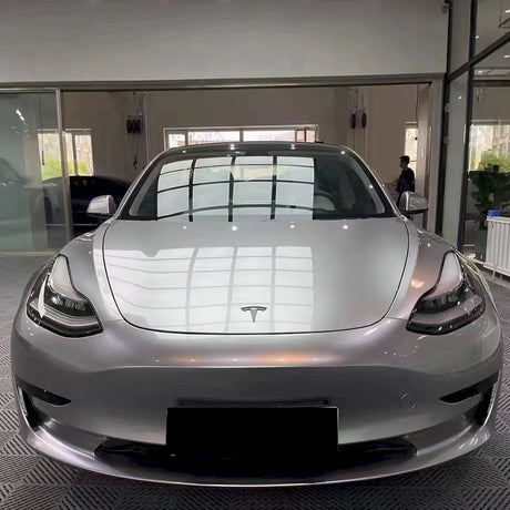 metallic gt silver wrap for cars