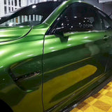 metallic mamba green car wrapping vinyl