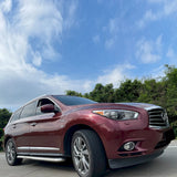 metallic midnight cherry red car wrap
