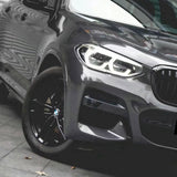 metallic mineral graphite dark gray car wrap