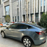 metallic opal blueish greenish gray car wrap