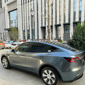 metallic opal blueish greenish gray car wrap