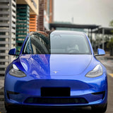 metallic portimand blue gloss car wrap