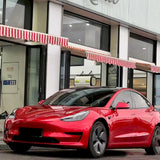 metallic soul red vehicle wrap