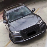 metallic space gray vehicle wrap