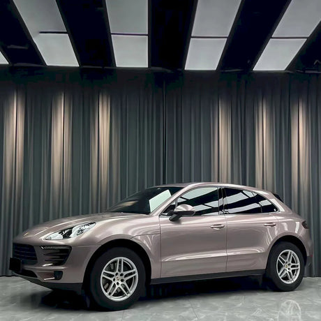 metallic strawberry pink wrap for cars