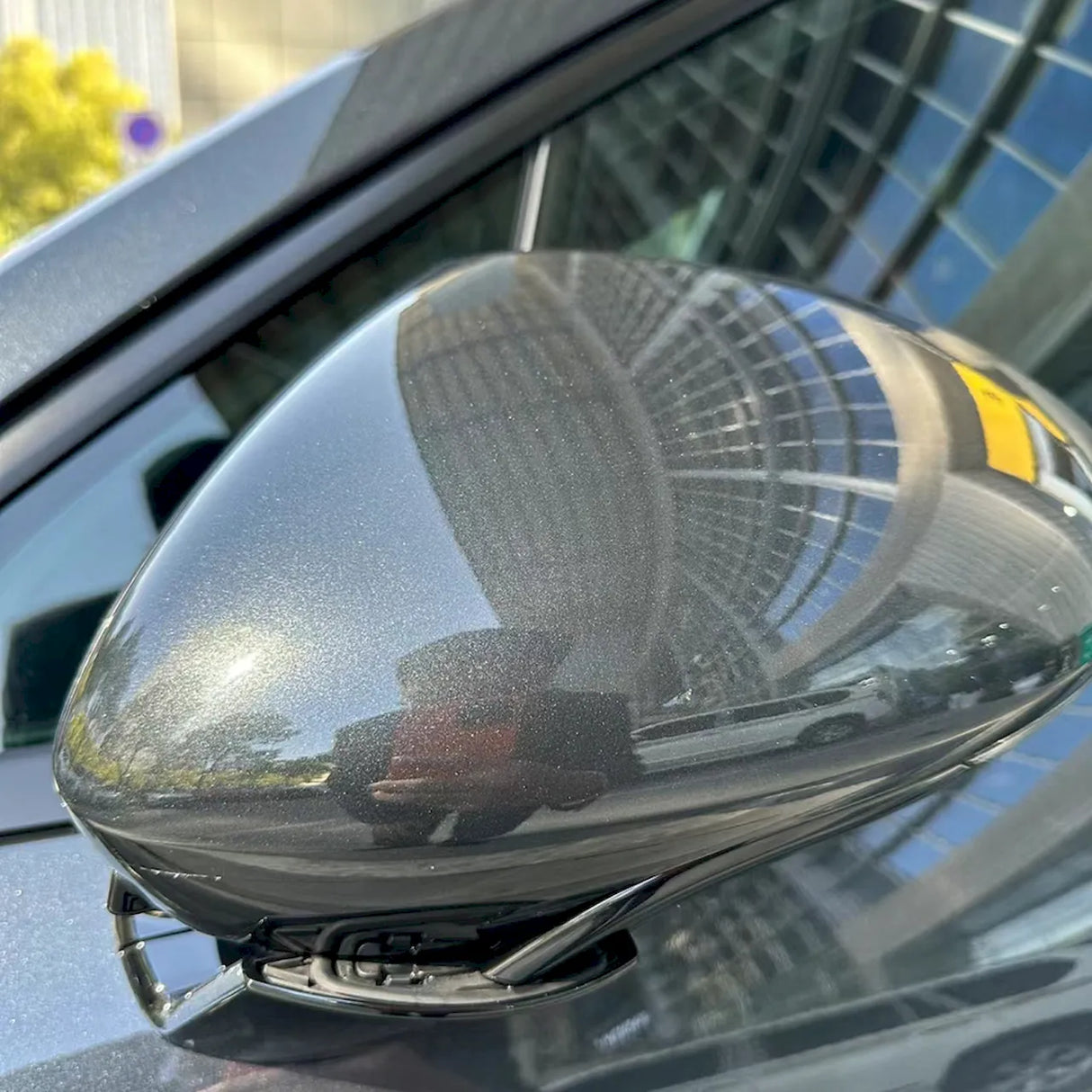 metallic volcano gray vinyl wrap