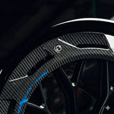 carbon fiber aero on forged wheels made by mods haus - mh-003cf