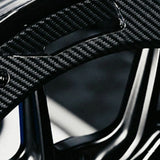 forged two-piece mods haus mh-003cf wheels with carbon fiber aero