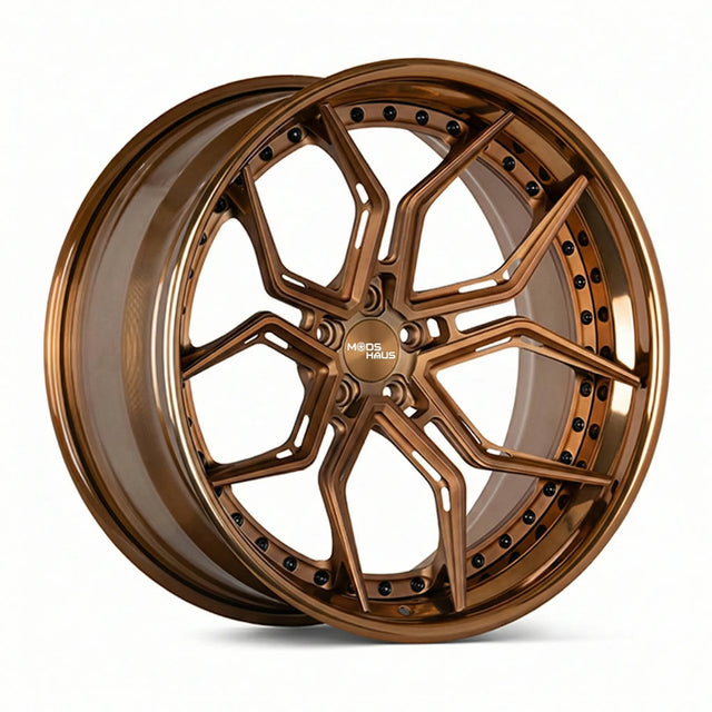 mods haus custom built forged two-piece wheel MH-002