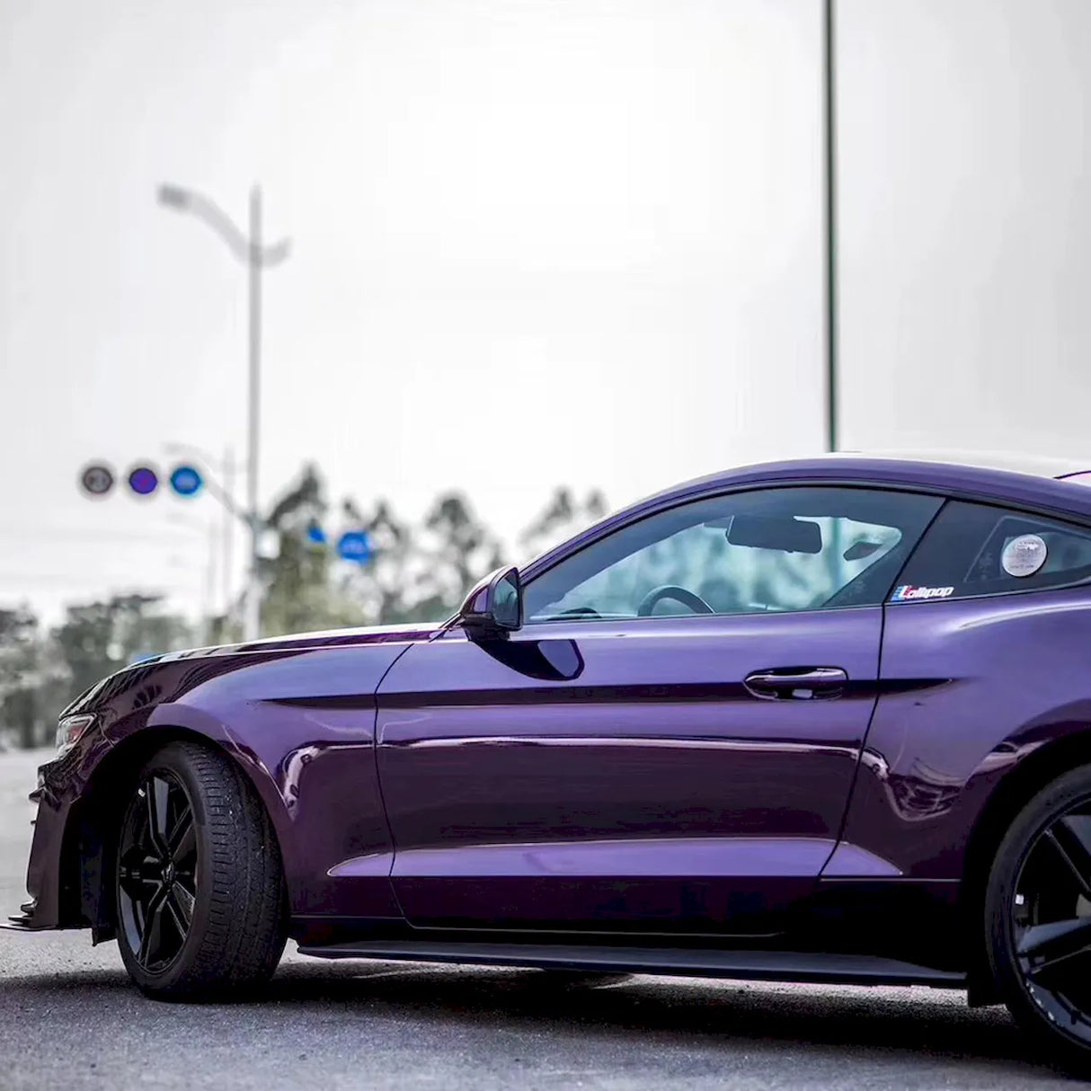 midnight purple vinyl wrap