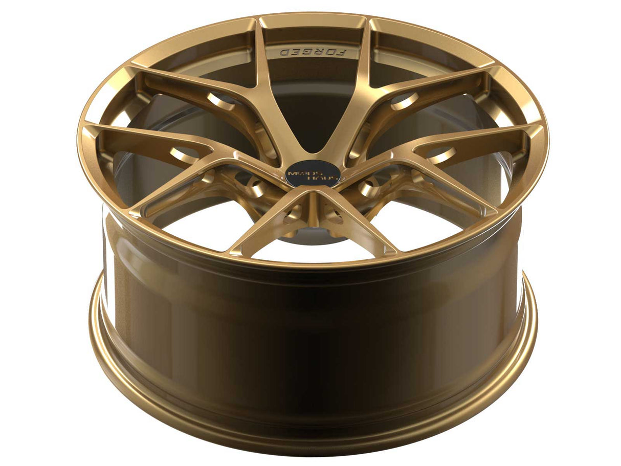 mods haus gold wheel mh-001 3D view