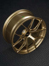 mods haus light gold forged one piece wheel
