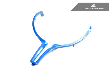 painted blue bmw f8x f1x steering wheel trim by autotecknic