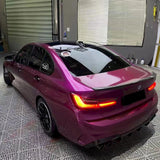 pearl purple gloss car wrap