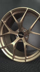 video of mods haus forged one-piece wheel for bmw audi mercedes toyota supra