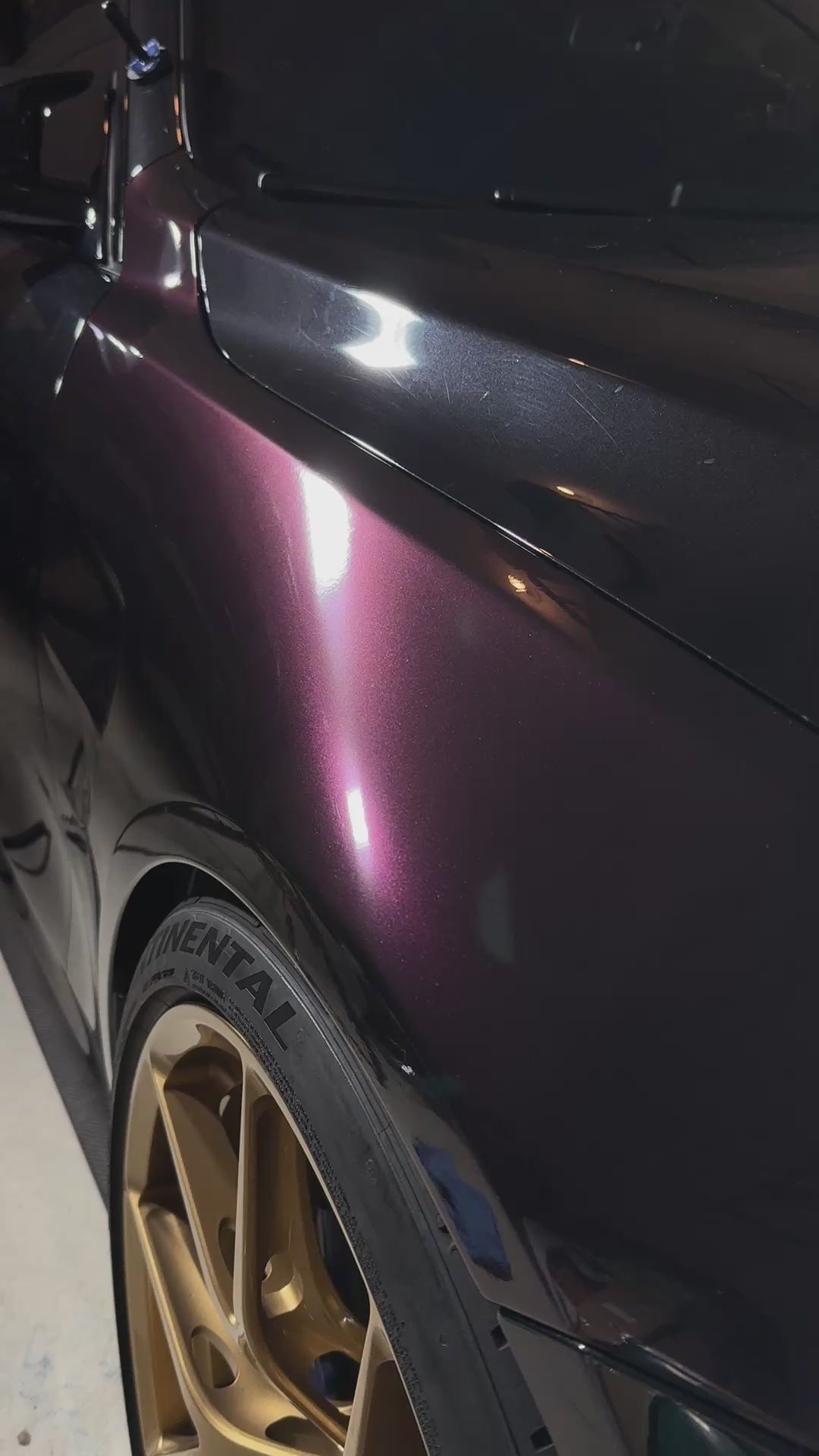 Midnight Purple Wrap for Cars - Midnight Purple Car Wrap
