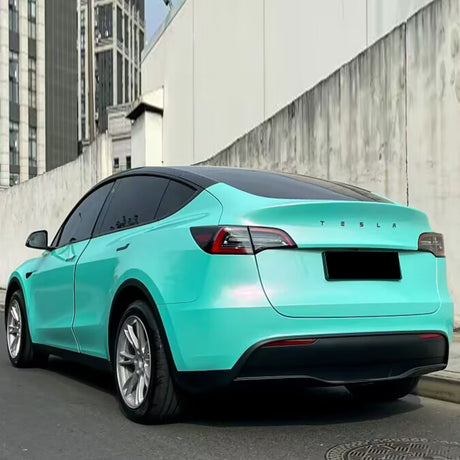 racing aqua green blue car wrap