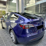 car wrapped in sapphire blue car wrap