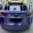 sapphire blue car wrap gloss vinyl