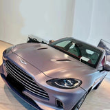 satin dbx purple car wrap