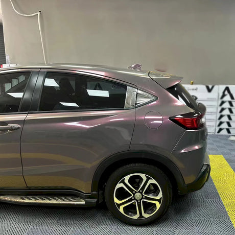 stars phantom pink gray vinyl car wrap