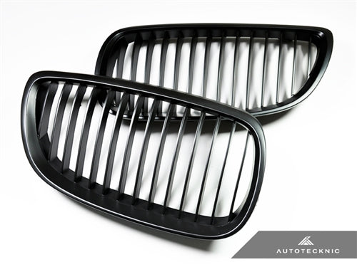 single slotted bmw e92 and e93 grille set by autotecknic