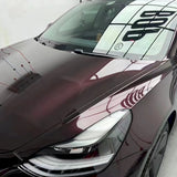 tourmalie red vehicle vinyl wrap