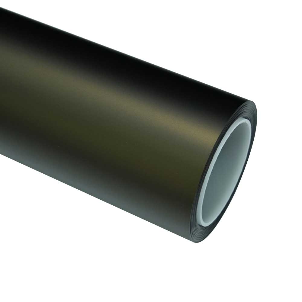 matte liquid shadow gold colored paint protection film