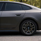 ultimate matte meteorite gray car wrap side profile